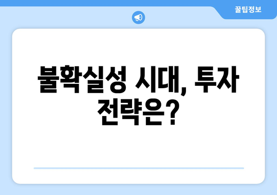 경제적 불확실성의 원인과 그 해결책