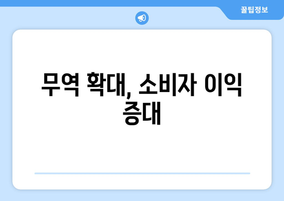 국제 무역의 중요성과 경제 성장에 미치는 영향