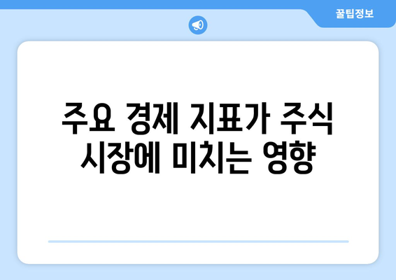 글로벌 경제 이슈가 주식 시장에 미치는 영향